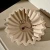 Top Quality Wavy Lace Bowl Shape Candle Cup Silicone Mold Cement Gypsum Aromatherapy Resin DIY Storage Bowl Flower Pot Home