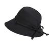 Lightweight Sun Protection Hat Stylish Bow Sunshade Bucket Hat Wide Brim Fisherman Hat  Gardening