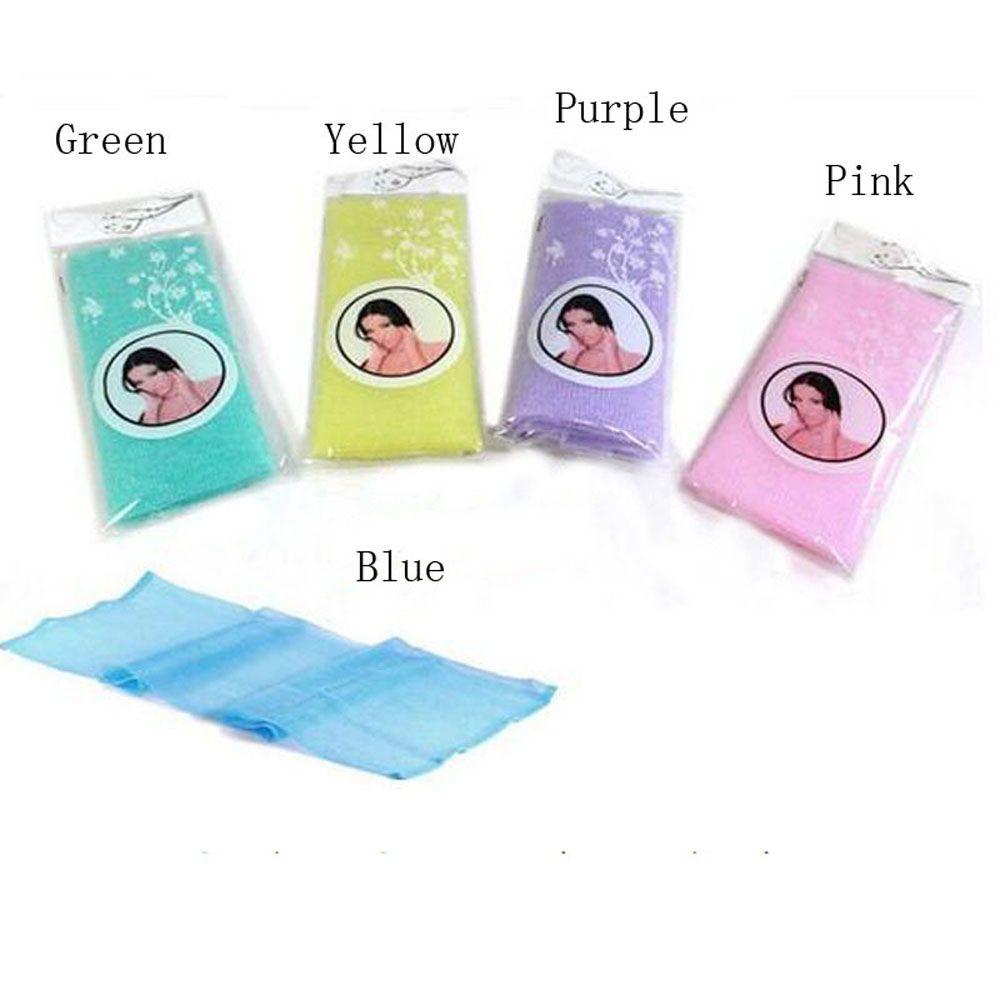 Body Washing Clean Exfoliate Puff Body Scrubbing Towel Mesh Bath Shower Bath Towel Nylon Wash Cloth