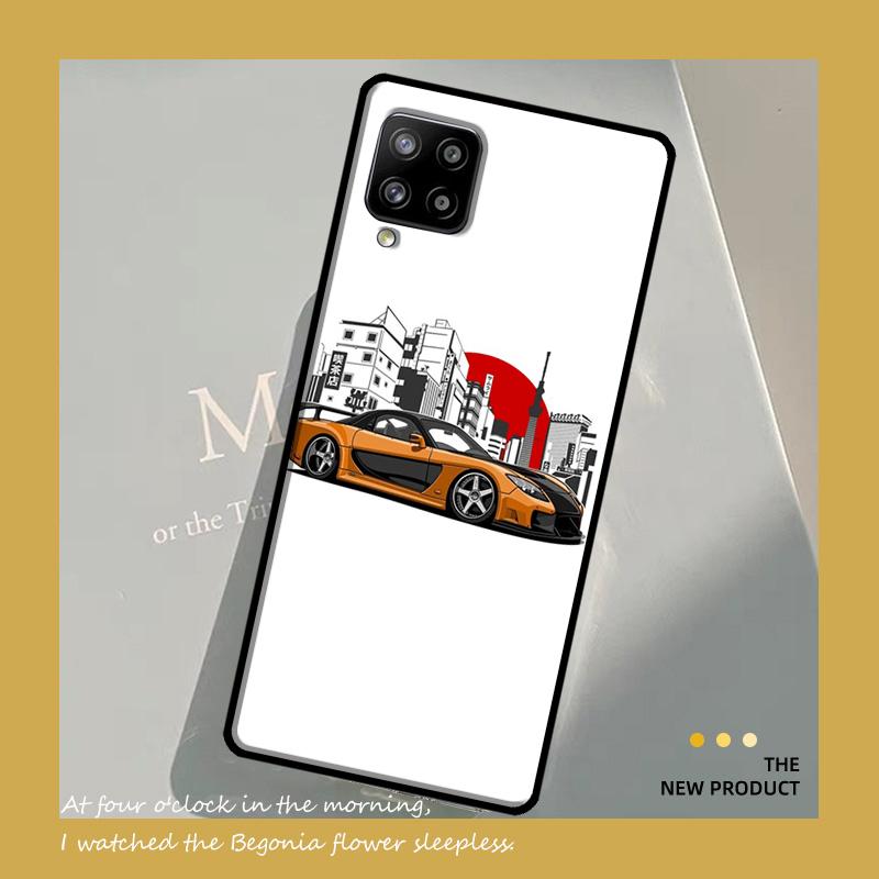 JDM Car RX7 MX5 Case For Samsung Galaxy A54 A34 A52 A32 A22 A12 A13 A14 A23 A33 A53 A73 A51 A71 Cover