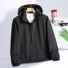 Spring Autumn Sports Outdoor Thin Jacket for Men Women Casual Couple Workwear Solid Color
