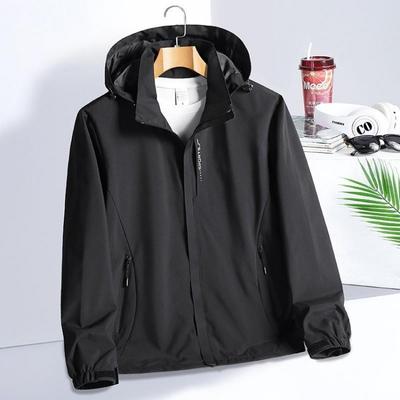 Spring Autumn Sports Outdoor Thin Jacket for Men Women Casual Couple Workwear Solid Color