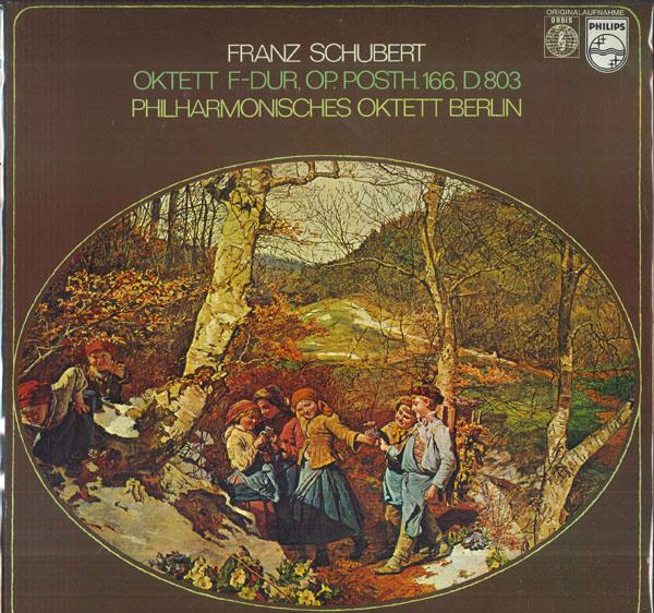 

LP Record PHILHARMONISCHES OKTETT BERLIN Schubert Oktett Fdur Op. Posth 16 657692 Orbis 1977 Germany Classical Used