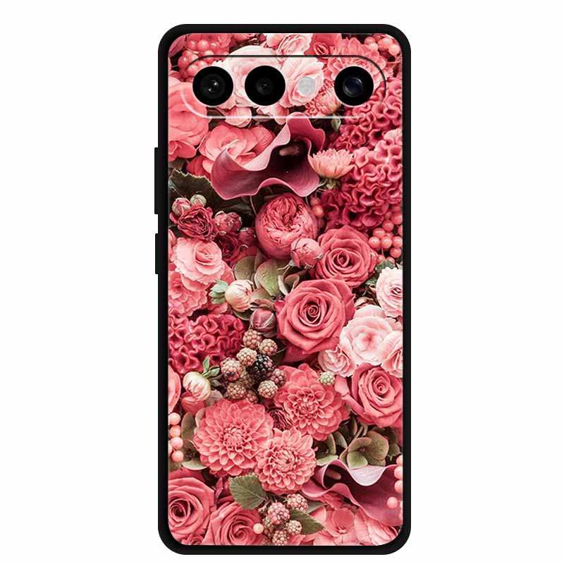 For Vivo S50 Pro Mini Case Lovely Lion Black Bumper Soft Silicone Coque for Vivo S 50 Pro Mini 6.31" Cover TPU Protector Funda