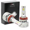 DSIC H8/H11/H16 LED Headlights, Fog Lights, Compatible with Vehicle Inspections, LED Bulb, 24,000 LM, White, 6,500K, Left and Right Set