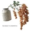 6 Forks Artificial Wisteria Flowers Purple Fake Flower String  Wedding Decoration