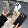 Oryginalny Kolor Ultra Cienkie Matowe Etui TPU dla iPhone 16 15 14 Plus 13 12 17 Pro Max Ochrona Aparatu ze Szkła Odporne na Wstrząsy Smukłe Etui