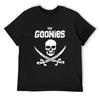 Vintage The Goonies Movie T-Shirt Kawaii Clothes Blue Lock Cute Tops T Shirts for Men