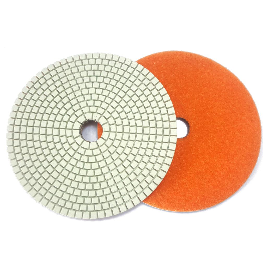 5 Inch Resin Wet or Dry Polishing Pad for Concrete Floor Resin Dry Polishing Pad