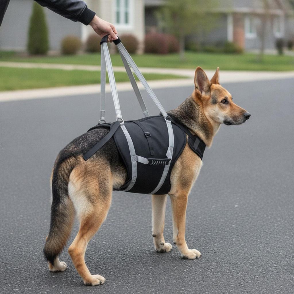 Dog Support Harness with Reflective Straps Rehabilitation Mobility
