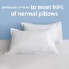 50/100 Pack Disposable Pillow Protector Covers Premium Thick Non-Woven Dustproof Travel Hotels Bedding Essential Pillowcase Set