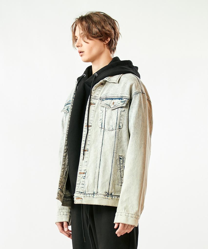 Philogram See-Through Pigment Denim Jacket