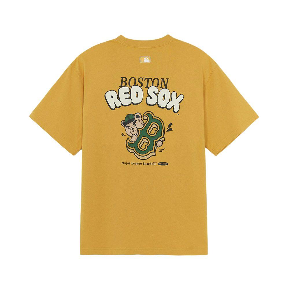 MLB Boston Red Sox T Shirt Unisex 3ATSE0154-43YEL