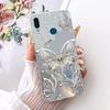 For Huawei Y9 2019 Case Cover Transparent Cute Cat Fashion Butterfly Funny Painted Casing For Huawei JKM-LX1 JKM-LX2 JKM-LX3