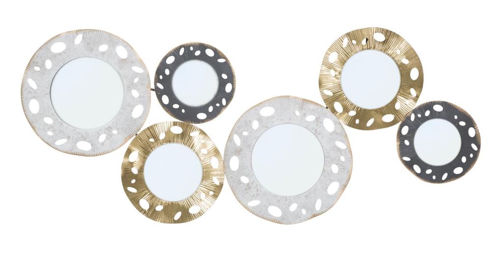 Iron Wall Panel Gloty -B- Cm 104X4X45,5