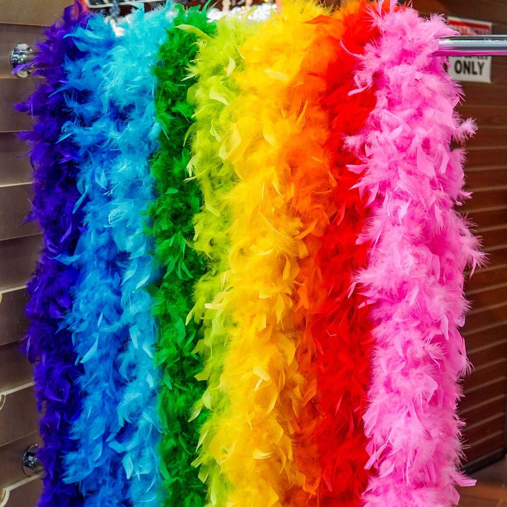 2M Turkiet Maraboufjädrar Boa 38g-90g Färgad Plumas Klänning Sjal DIY Hantverk Bröllopsscarf Dekor Sömnad Kostymdekorationer Tillbehör