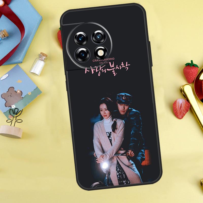 Crash Landing On You Case For OnePlus 13R 12R 10R 15 13 12 11 10 9 13T 10T 8T Nord CE 5 2 3 4 Lite N20 N30 Cover