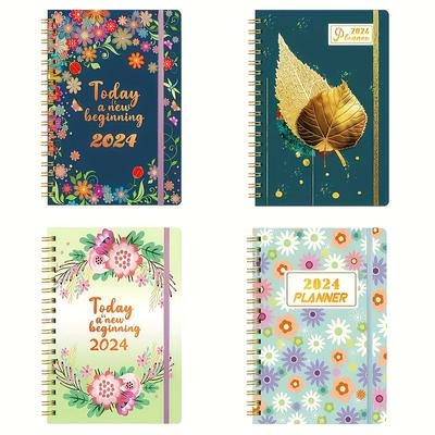 1 Notizbuch  Home Notizblock  Ordner  Akademischer Planer  Planer für das akademische Jahr 2024  Tragbares Buch Notizbuch