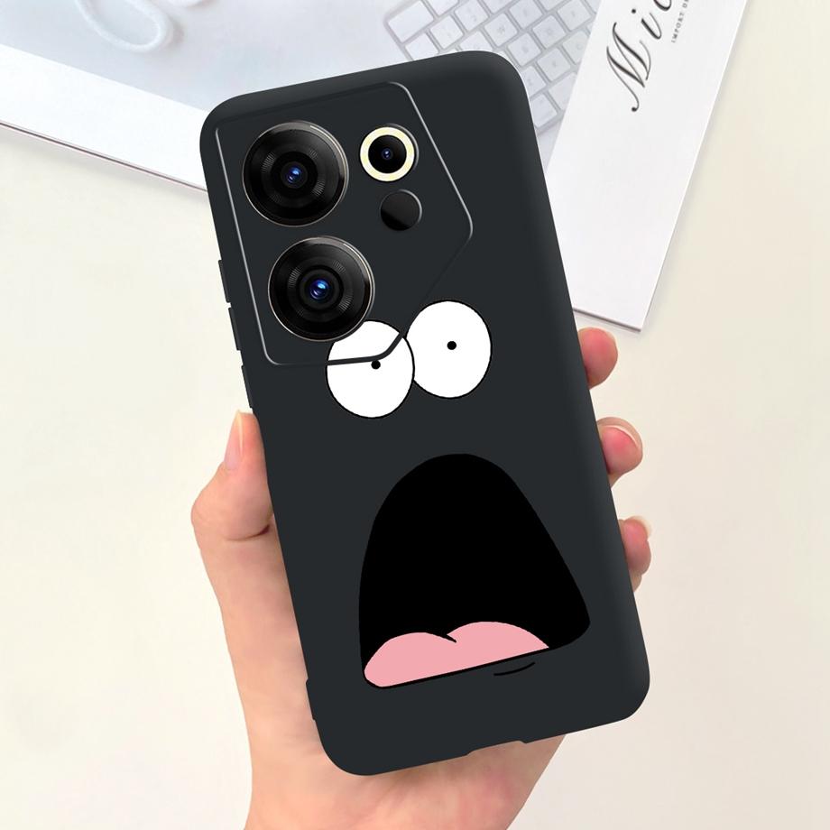 Phone Cover For Tecno Camon 20 Pro 4G 5G Case Soft Silicone Love Heart Jelly Capa For Tecno Camon 20 Premier 20Pro Camon20 Funda