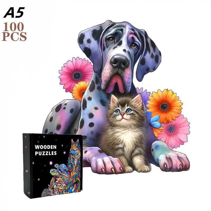 Brain Teaser 3D Wooden Puzzle Ideal for Adult Children Rainbow Fantasy Infant Dragons Animal Irregular Christmas Present Boxs Playthings