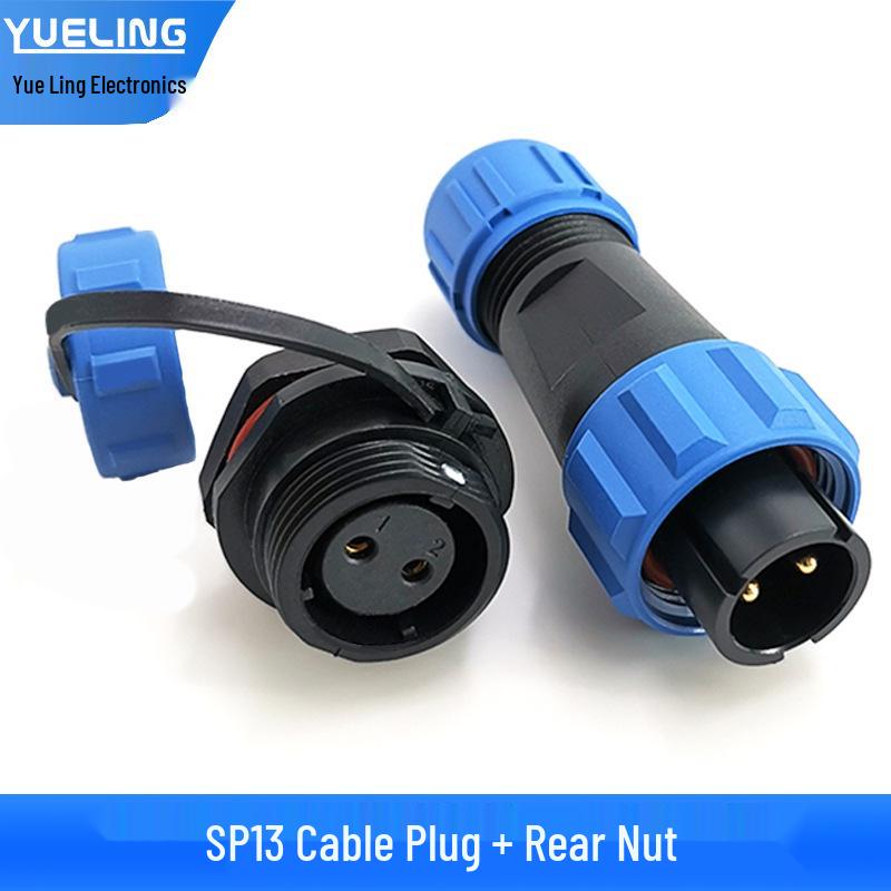 Yue Ling SP13 Aviation Plug Female Socket IP68 Waterproof Connector