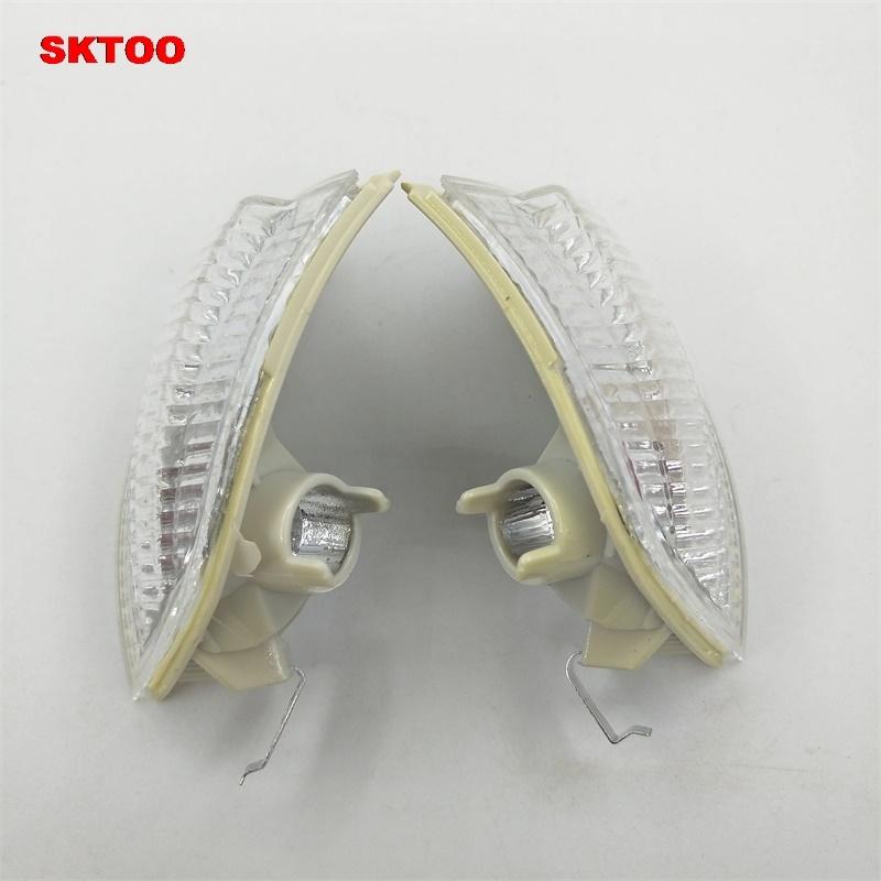 Rearview Mirror Turn Signal Side Mirror Lights  Indicator Car for Ford Focus 2003-2013 For C-MAX 2003-2010 Without Bulb