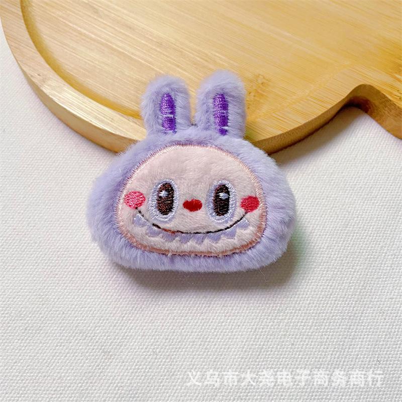 

Милый плюшевый кролик Лабубу в корейском стиле, брошь для косплея, украшение, подарок