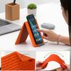 Supporto Lazy Multifunzionale in Silicone Pieghevole Arbitrariamente Deformabile Creativo Universale da Scrivania per Telefono Tablet Laptop