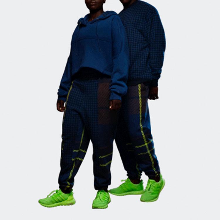 adidas Originals X Ivy Park Colorblock Joggers Unisex Bottoms Blue HL3997