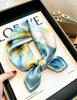 [111 Mulberry Silk] Silk Silk Scarf Spring Fashion Versatile Silk Square Scarf High-end Scarf Women