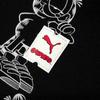 Puma Garfield Print Pullover Crew Neck Short Sleeve T-shirt Men Tops Black 534434-01