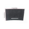 Carbon Fiber Front Cup Holder Panel Cover Trim For Chrysler 300 2005-2007