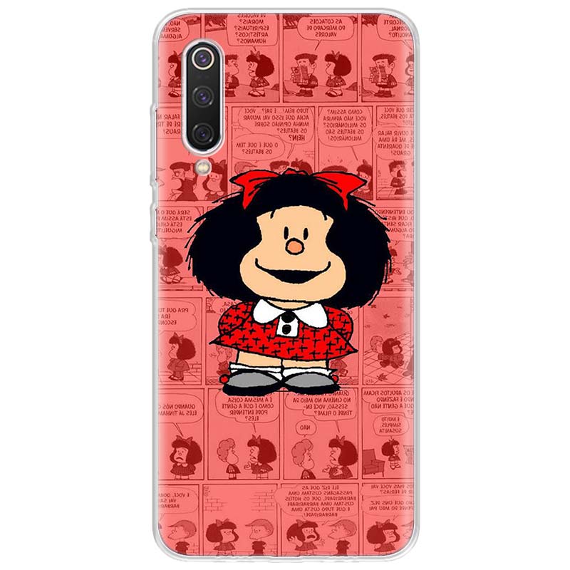 

Mafalda Anime Phone Case For Xiaomi Redmi Note 10 11 12 13 14 15 Pro Plus 11S 12S 14S 11T 11E 10S Soft TPU Back Cover Redmi Note Redmi Note 15 Pro 4G