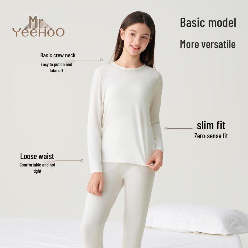 YEEHOO Modal Kids & Teens Thermal Underwear Set