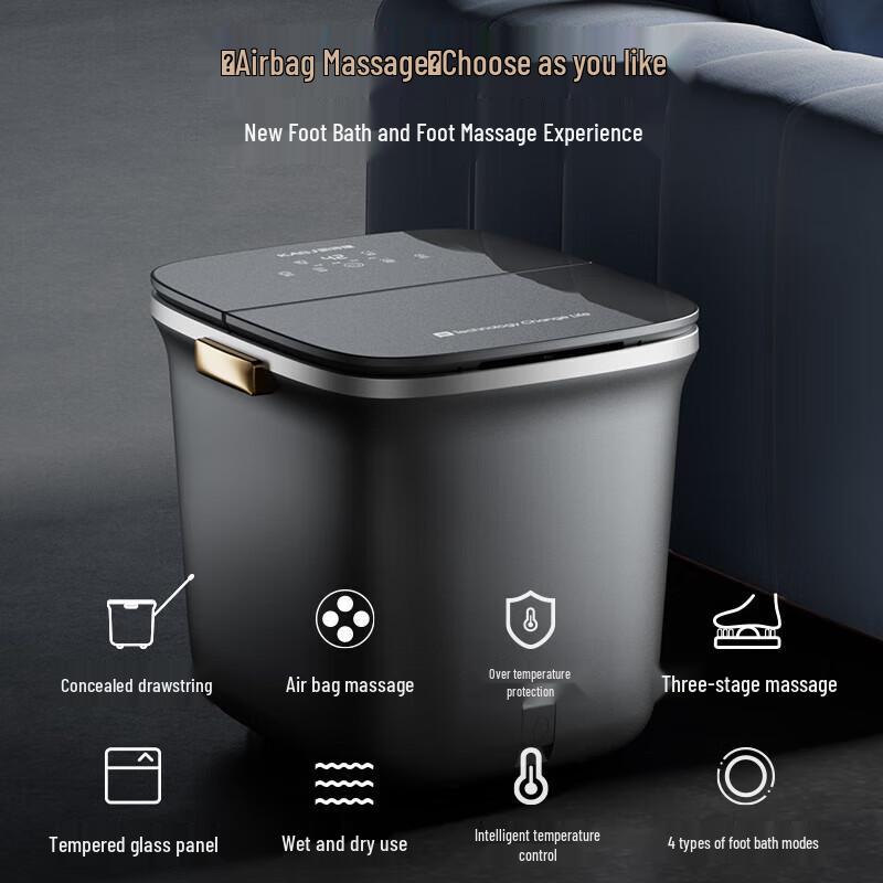 Kaisijie K2 Airbag Massage Heated Foot Spa