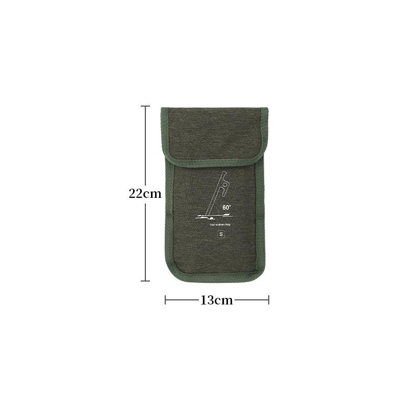 Multifunctional Outdoor Nail Storage Bag Oxford Cloth Camping Kit Nail Storage Bag Camping Large Accessories Storage Bag