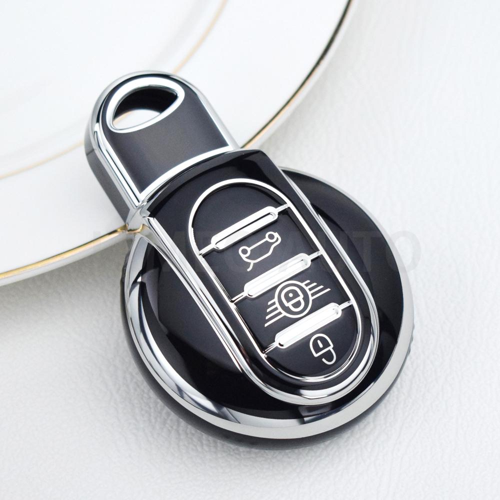 TPU Car Key Case Cover Protection Shell For BMW Mini COOPERS ONE JCW F56 F55 F54 F57 F60 R55 R56 R57 R58 R59 R60 S Roadster