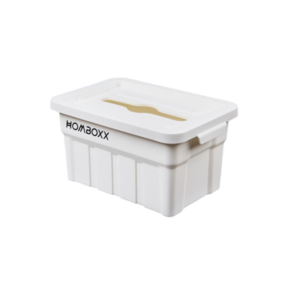 Plastic Lifting Drawer Box Industrial Style Napkin Extraction Box Tissue Storage Boxes  Desktop
