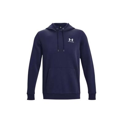 Moletom Pulôver com Capuz de Cor Sólida Manga Longa Moletom Masculino Azul-Escuro 1373880-410