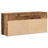Shoe Bench Vintage Wood Look 102 X 30.5 X 45 Cm Engineered Wood