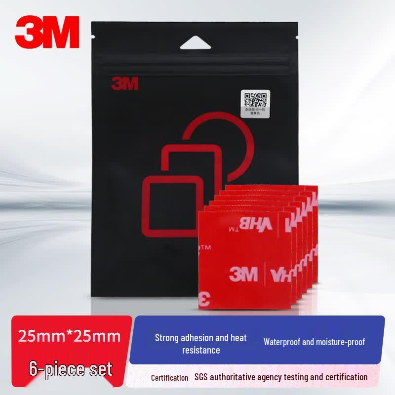 3M VHB Высокопрочная Двусторонняя Серая Клейкая Лента