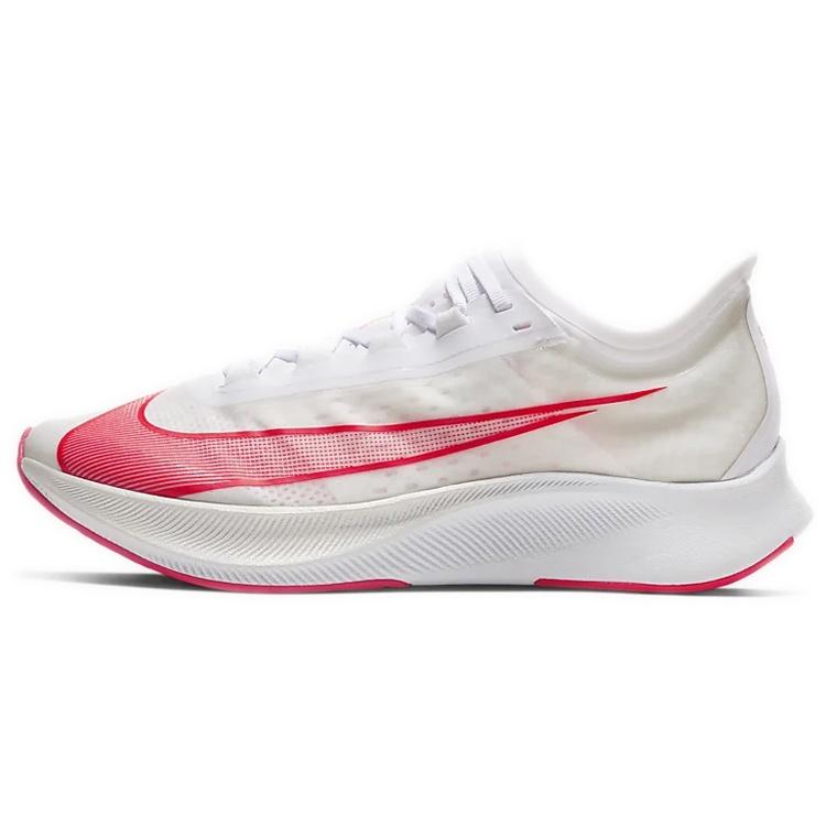 Nike Zoom Fly 3  White Laser Crimson  Men s AT8240-101 EU 45