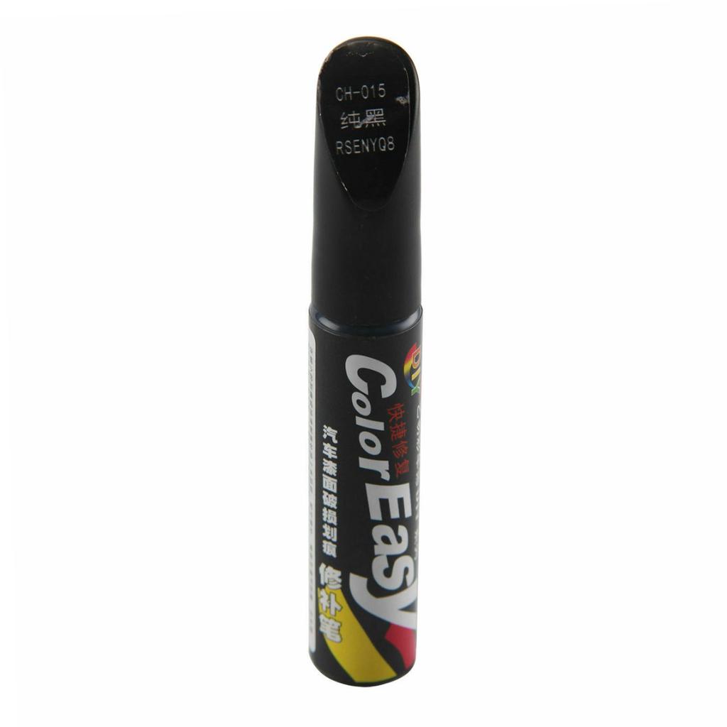 Mayitr 1pc Black White Red Silver Car Paint Scratch Repair Pen Waterproof Paint Pen Marker Pen Brush Paint Car Tyre Tread