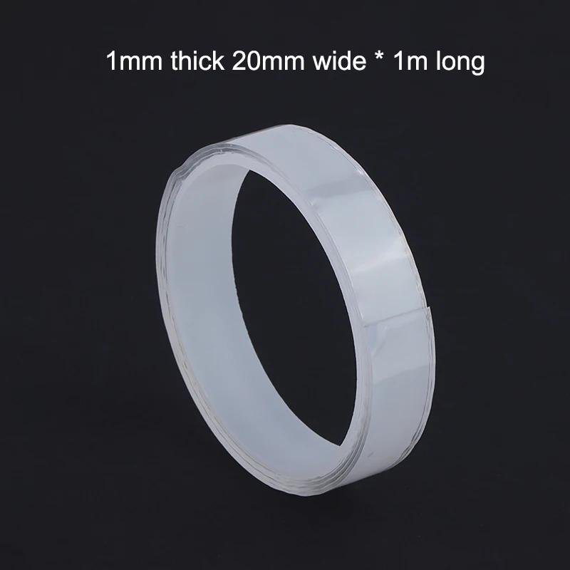 Нано-лента Суперпрочная Двусторонняя лента Экстрапрочный Клей Нескользящая Лента Водонепроницаемая Прозрачная Лента Для Кухни Ванной