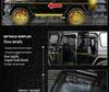 Jinlifang G63 Off-Road Alloy Model: Sound & Light, Six-Opening Doors, Pull-Back Feature for Kids