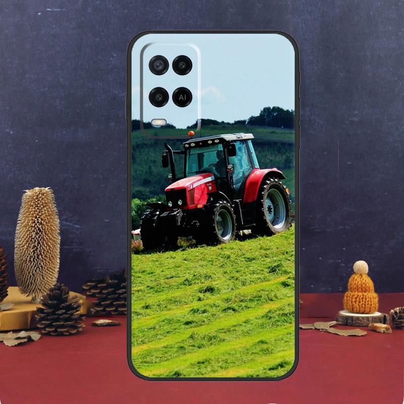 Farm Tractor Case For Oppo A5 Pro A6 A15 A18 A38 A58 A78 A98 A54 A74 A94 A17 A57 A80 A60 A40 A16 A76 A96