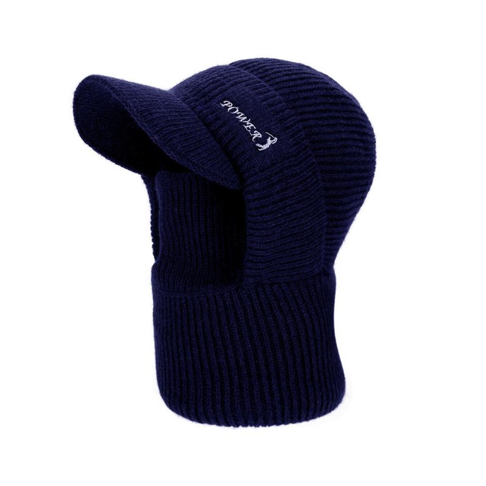 Ear Protection Knitted Beanie Hat Windproof Thickened Balaclava Hat Winter Warm Hat  Winter Cycling