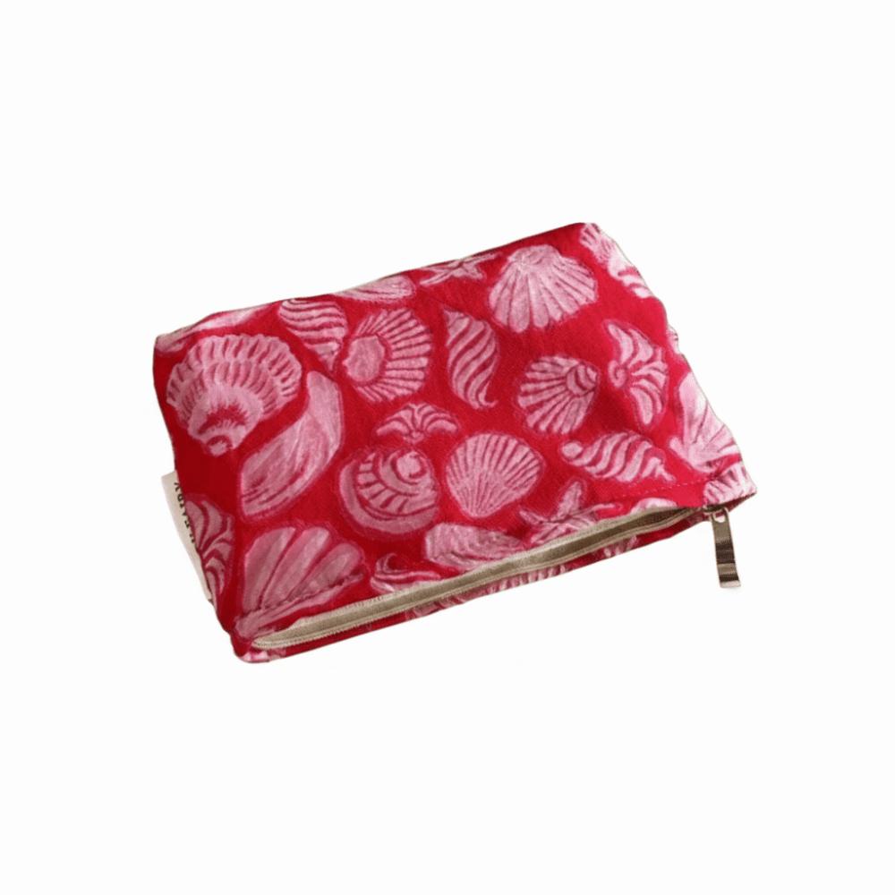 Large Capacity Shell Cosmetic Bag Korean Style Handheld Makeup Bag Cosmetic Case French Style Pencil Pouch Travel Essential