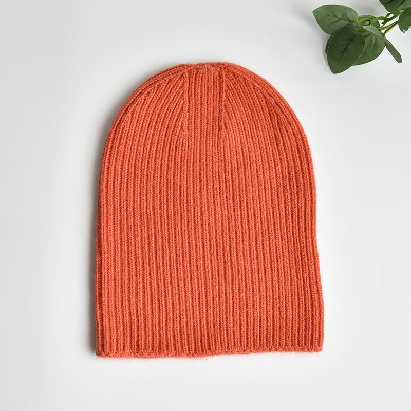Custom Winter Wool Knitted Beanie for Women Men Unisex Warm Cuff Beanie High Quality Plain Beanies Factory