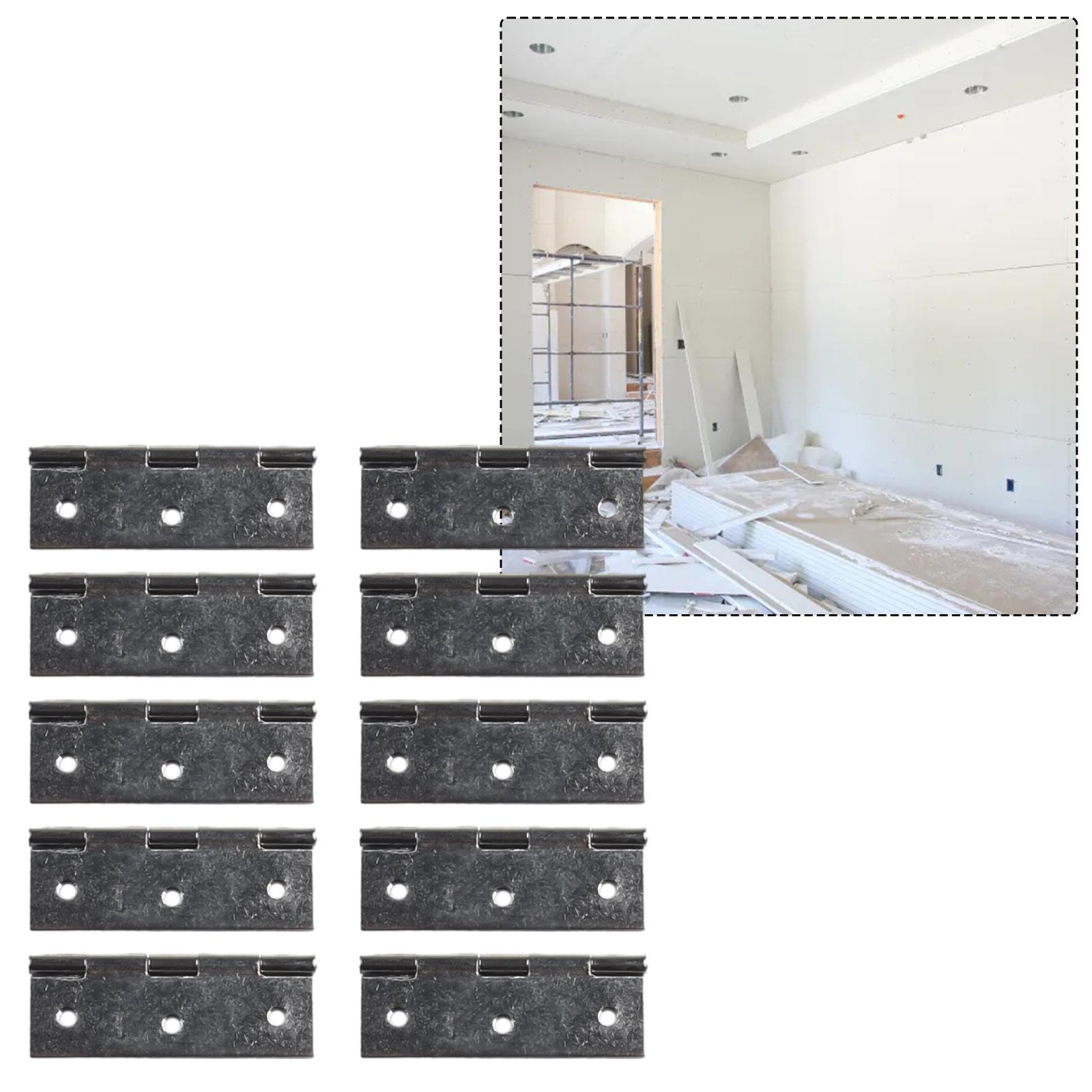 

10pcs Hinge 7.5x5 Cm Entrance Doors High-gloss Polish